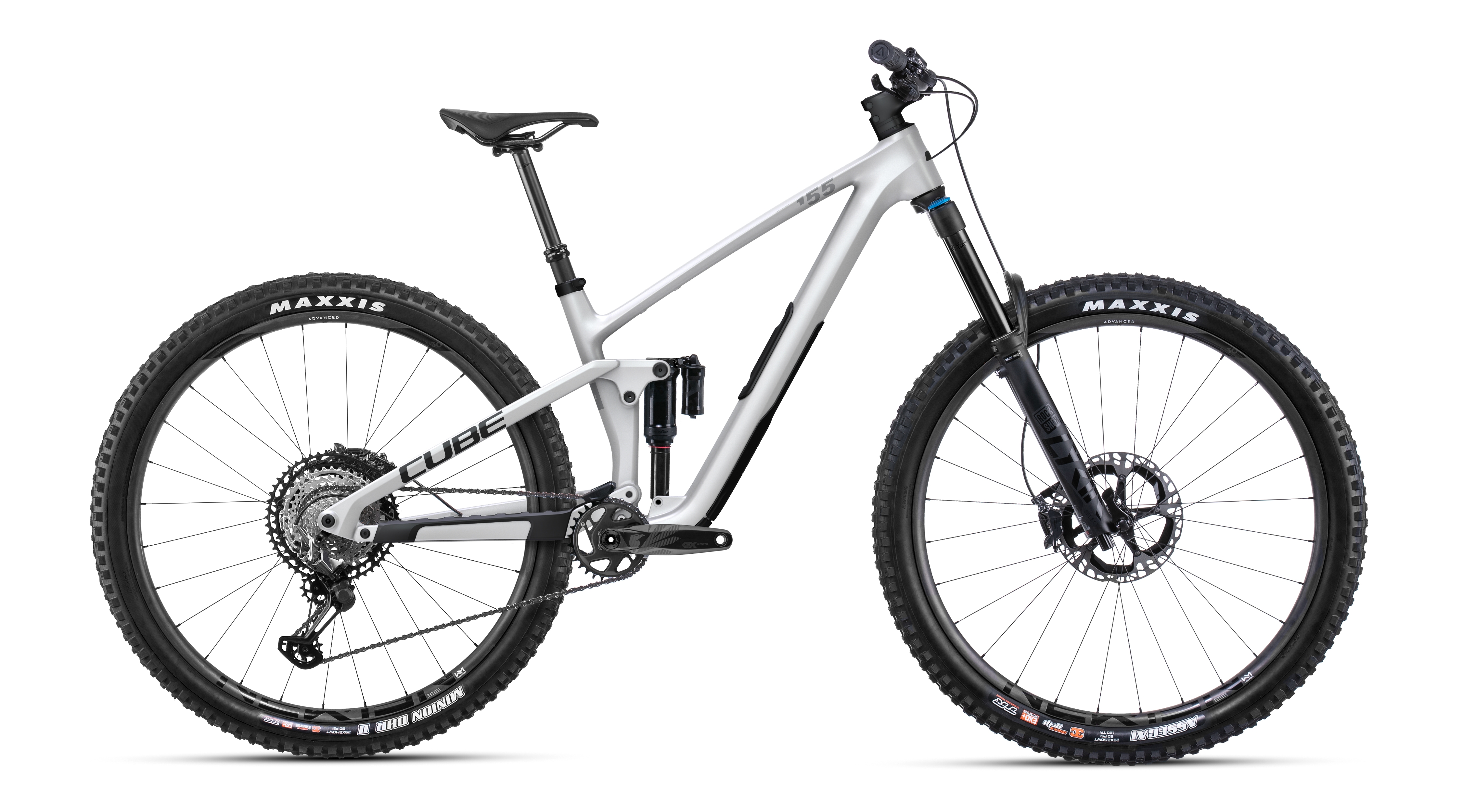 Cube Stereo ONE55 C:62 Race 29 lightgrey´n´grey S