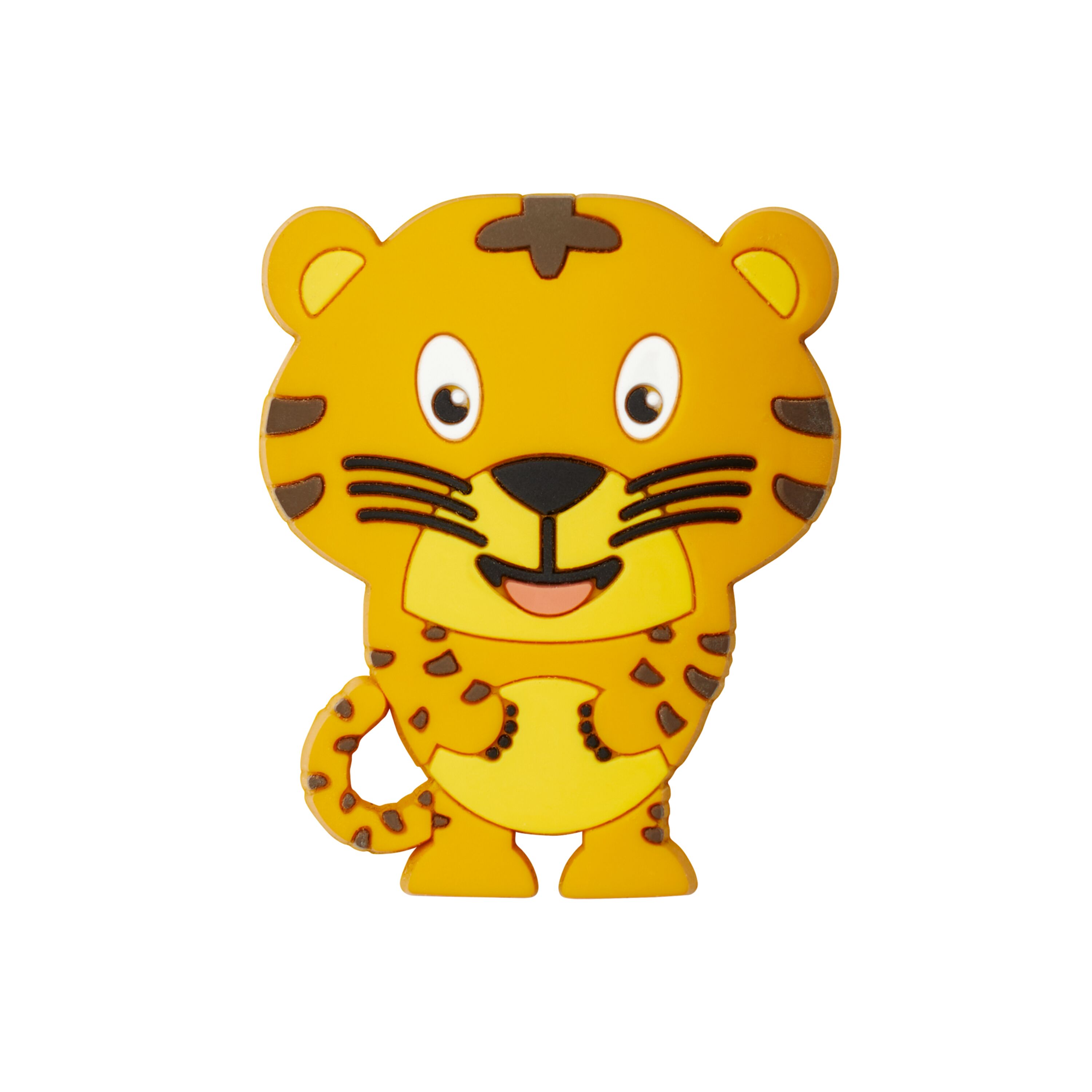 Badge Tiger gelb