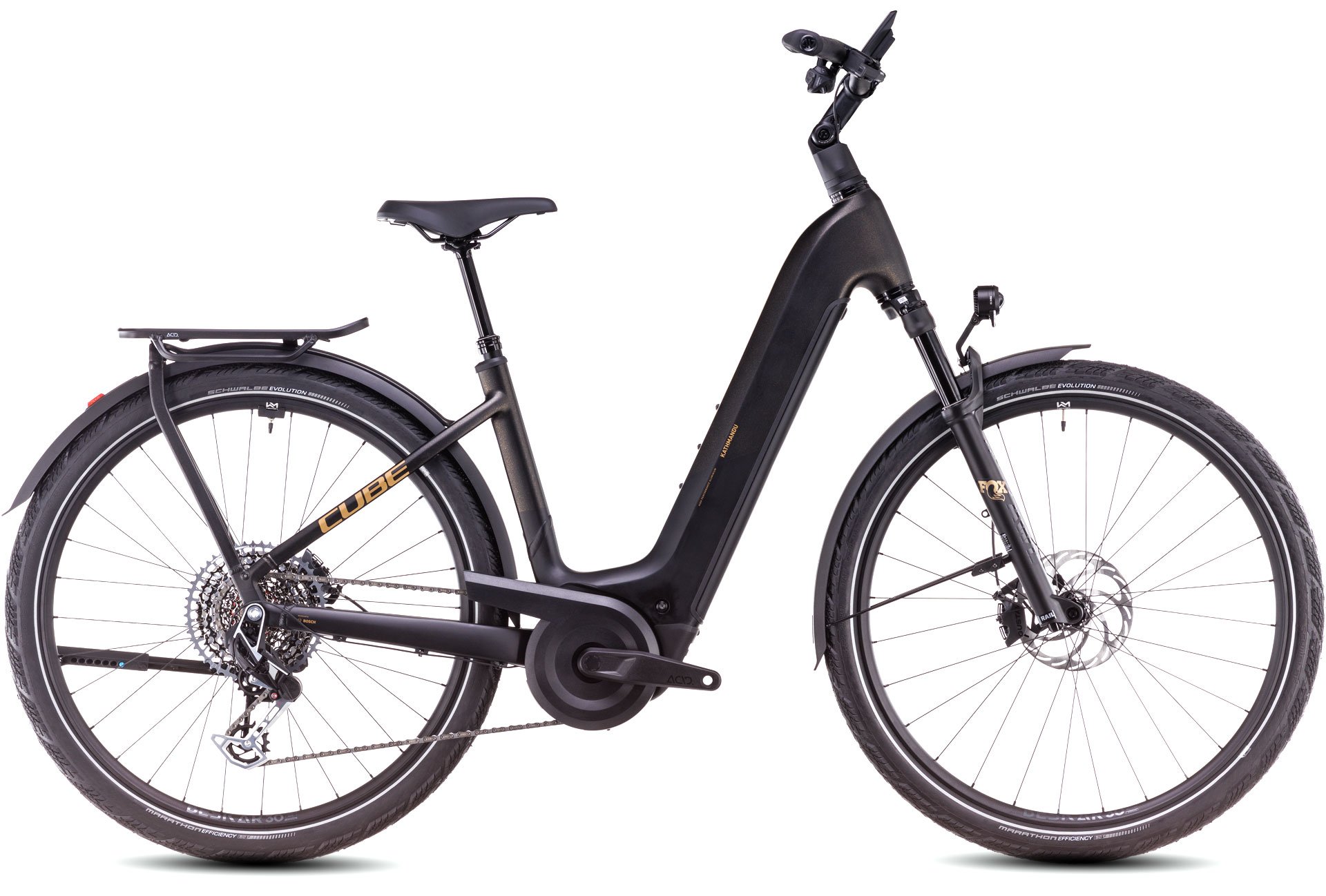 Cube Kathmandu Hybrid SLT 800 golddust´n´black - Easy Entry 54 cm