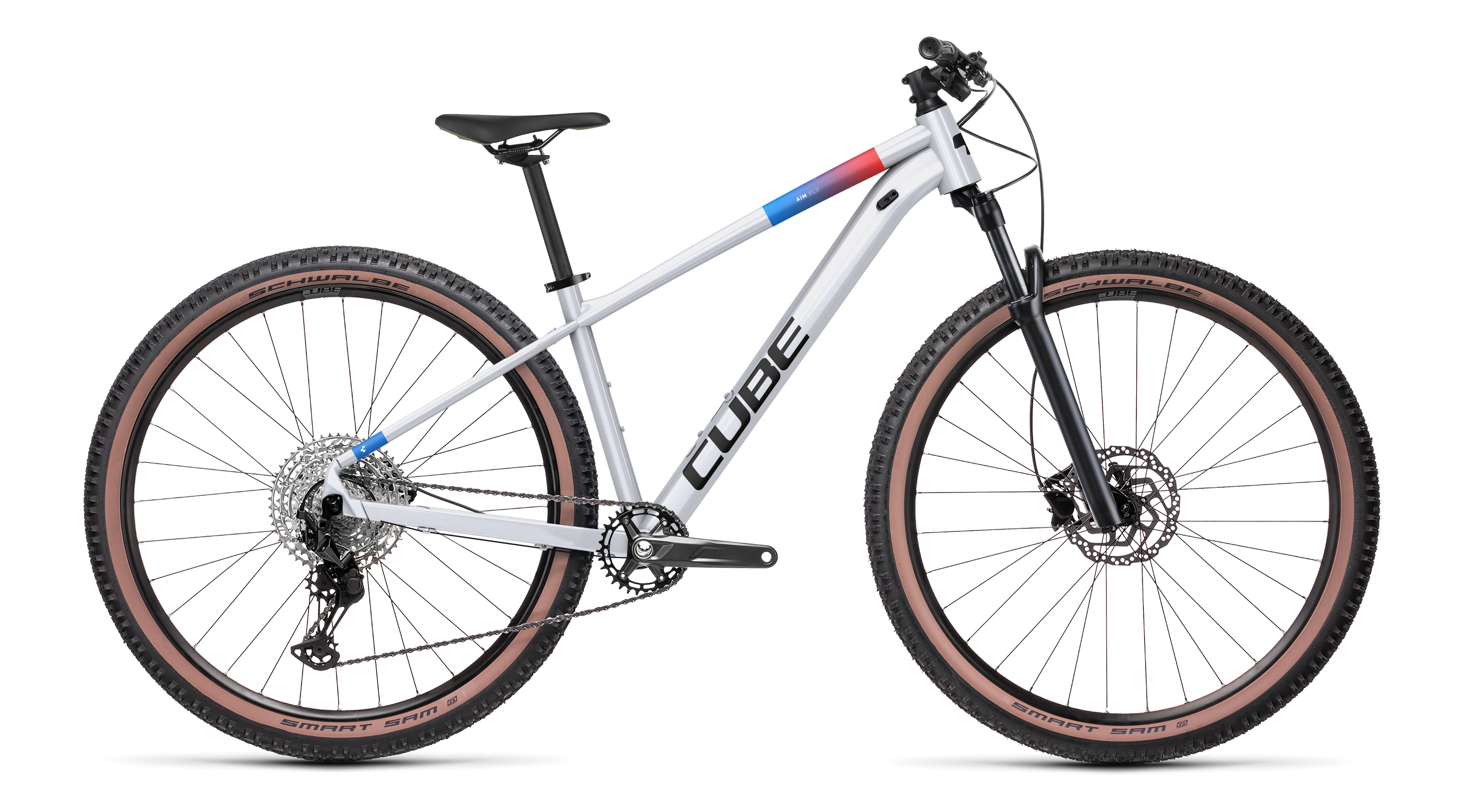 Cube Aim SLX white´n´blue´n´red 24" / 29 / XXL