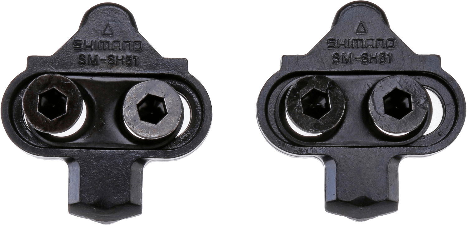 SPD Schuhplatten, Plattensatz SM-SH51 ohne - Gegenplatte, Einfachausstieg, alle SP