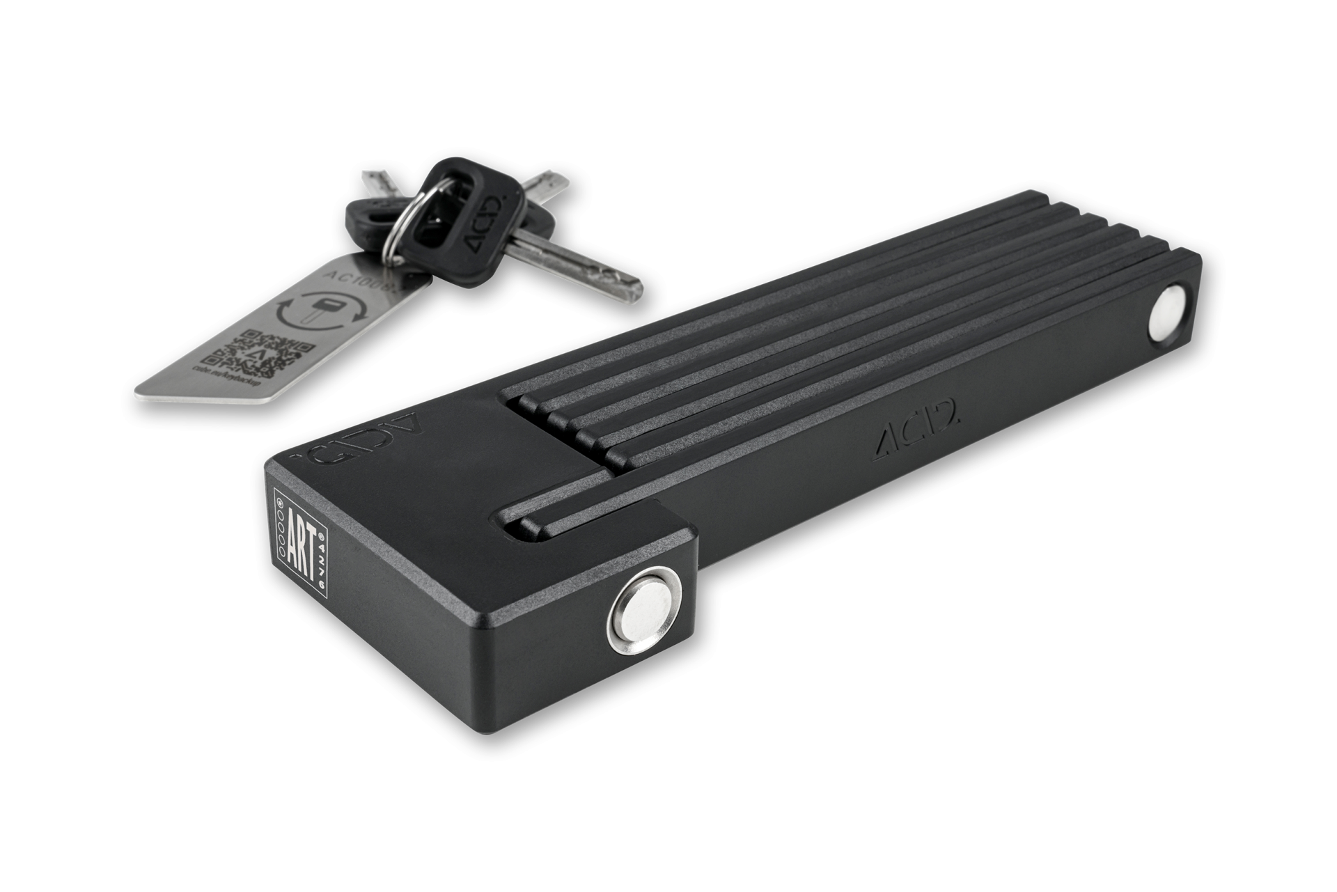 ACID Faltschloss RIGID PURE K80 black