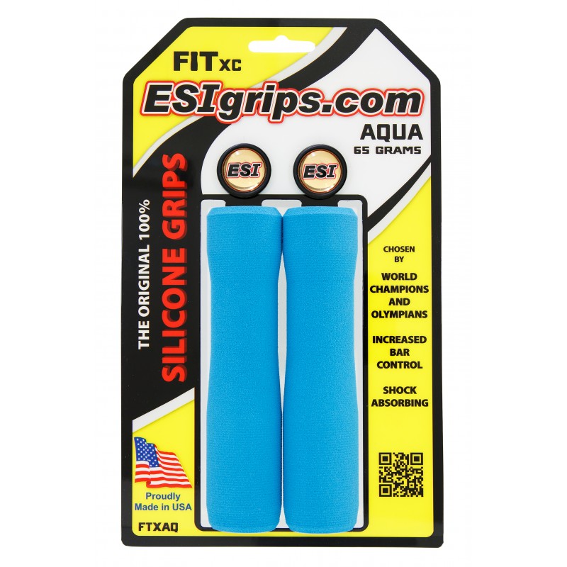 ESI Grips Fit XC - aqua