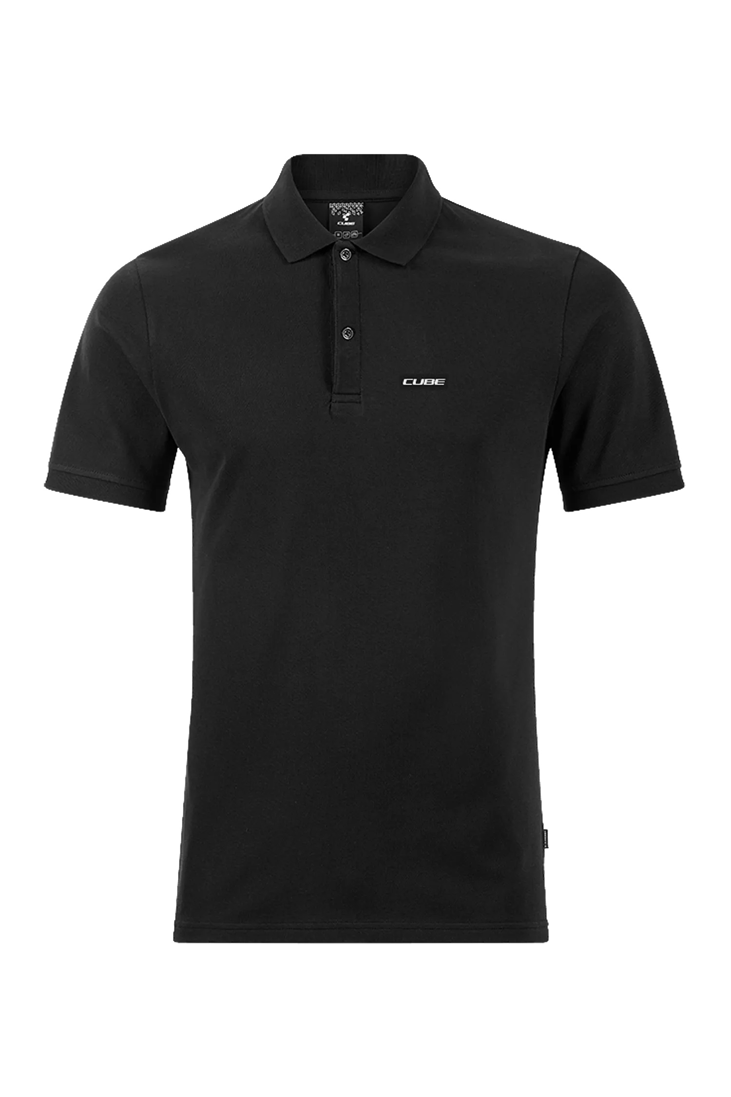 CUBE Organic Polo Shirt black M