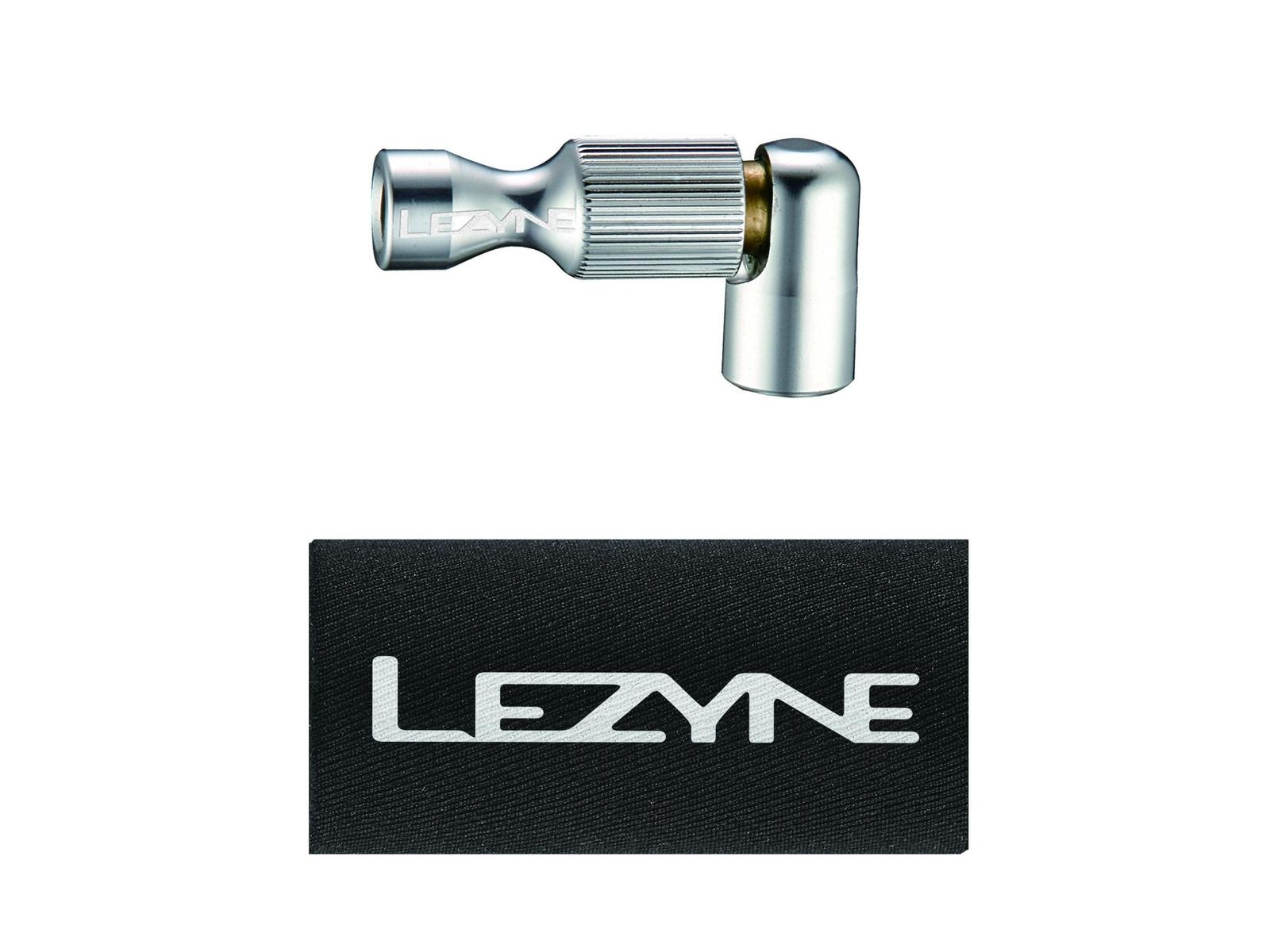 Lezyne CO2 Pumpenkopf Trigger Drive - CNC;silber-glänzend;