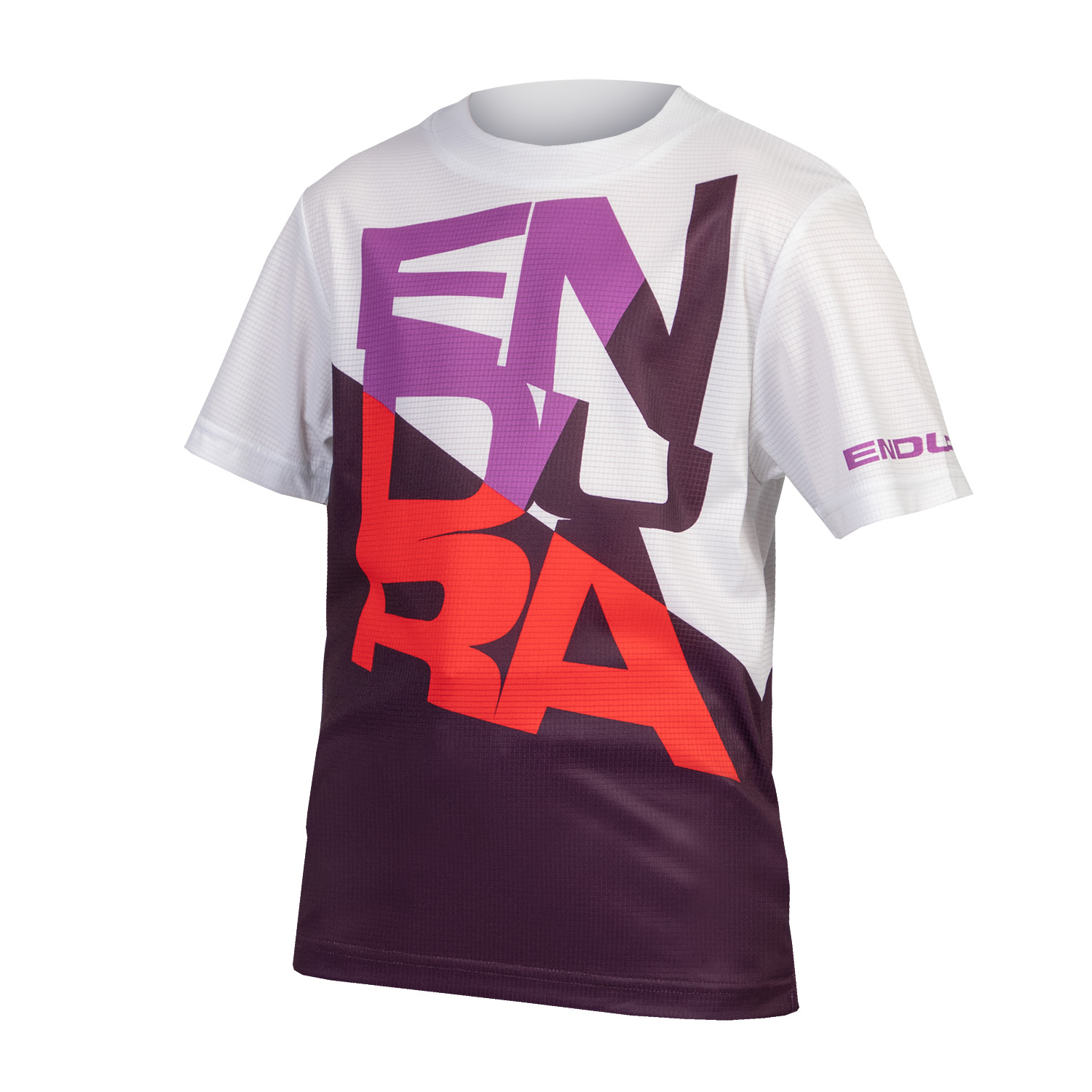 Kinder SingleTrack Core T-Shirt: Aubergine - - 7-8yrs