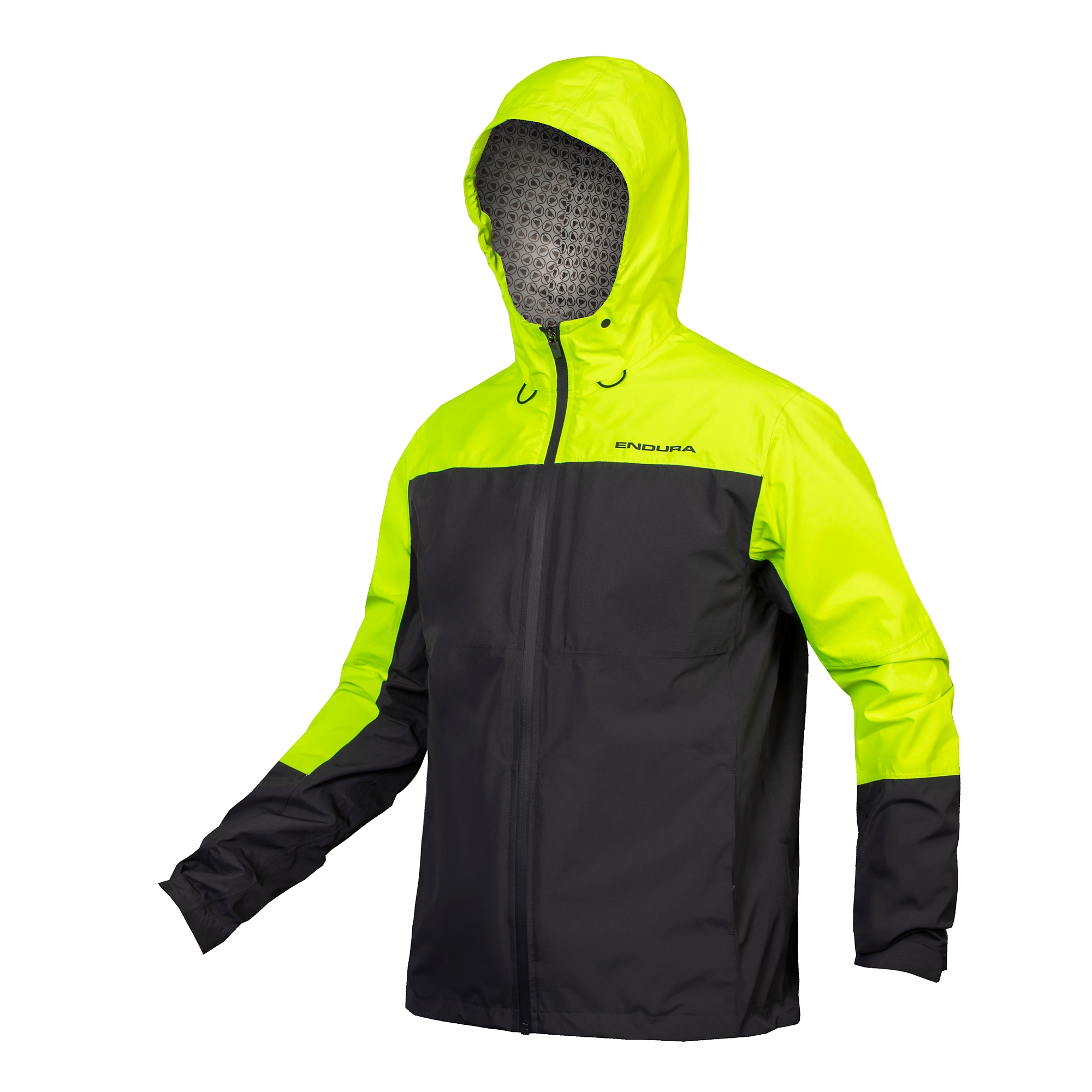 Hummvee 3-in-1 Wasserdichte Jacke: Neon-Gelb - L