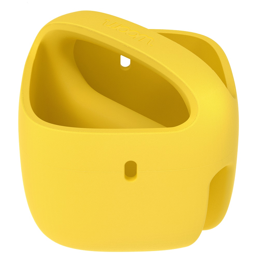 woom POP Kinderfahrradkorb banana yellow