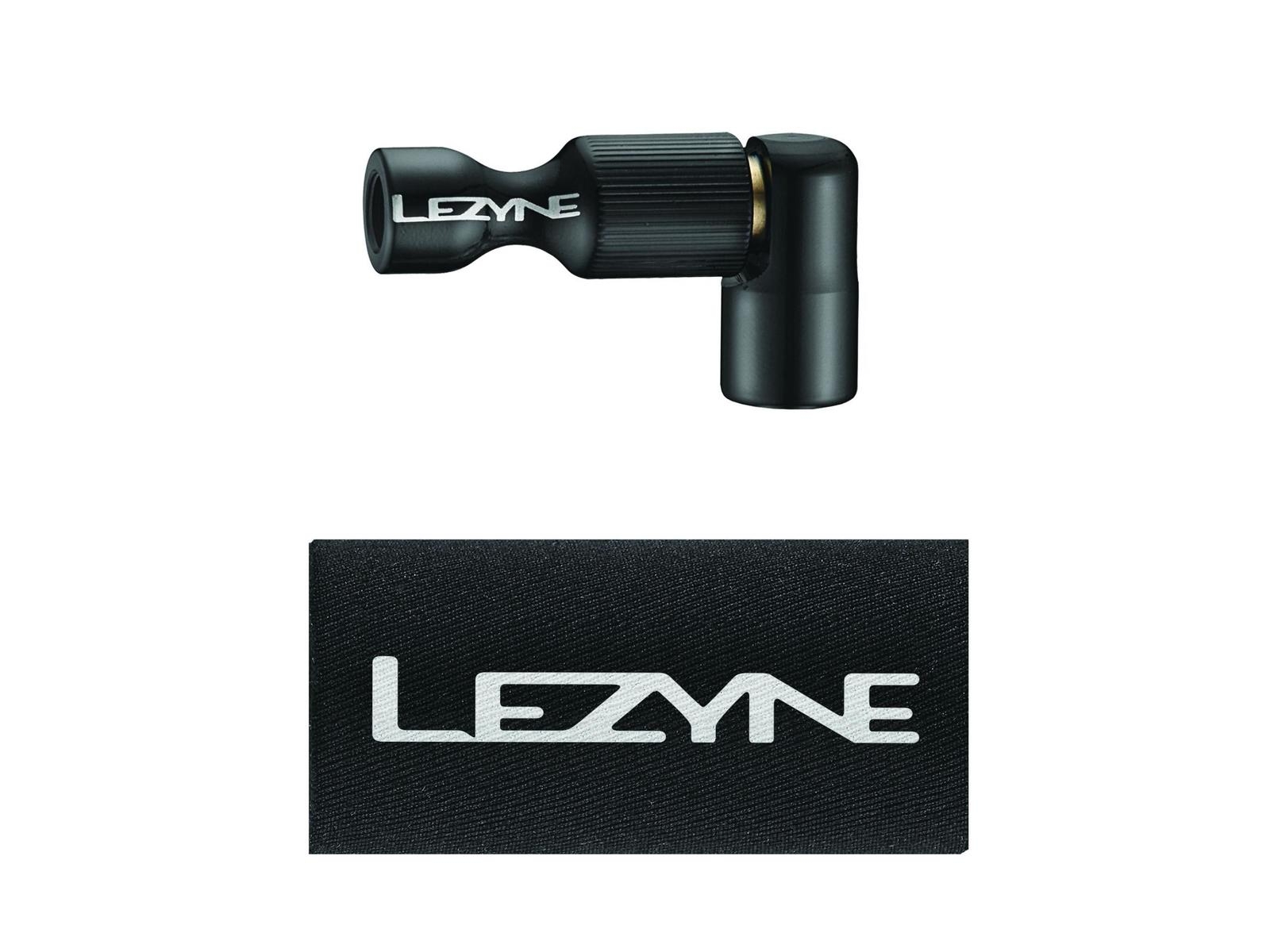 Lezyne CO2 Pumpenkopf Trigger Drive - CNC;schwarz-glänzend;