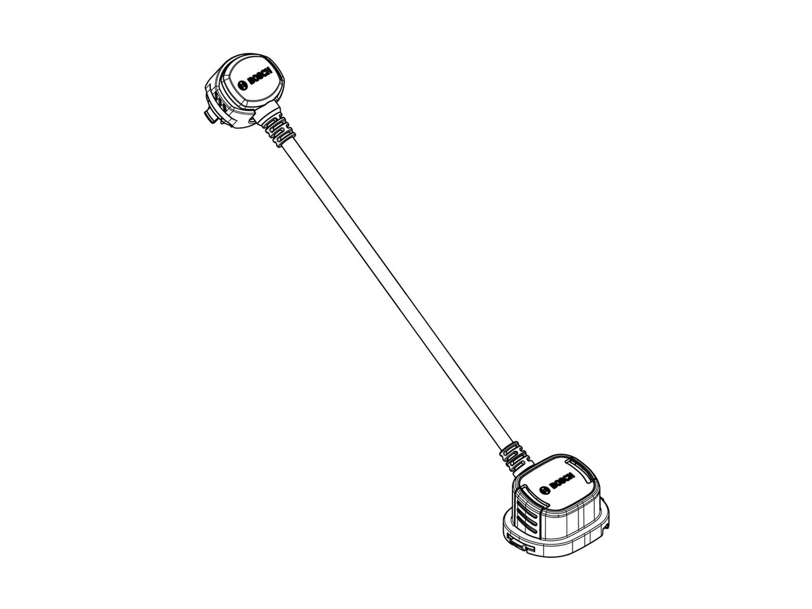 PowerMoreKabel abgewantUnterrohr 100mm BCH3925_100