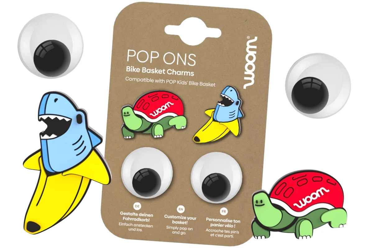 woom POP ONS Fahrradkorb-Anstecker