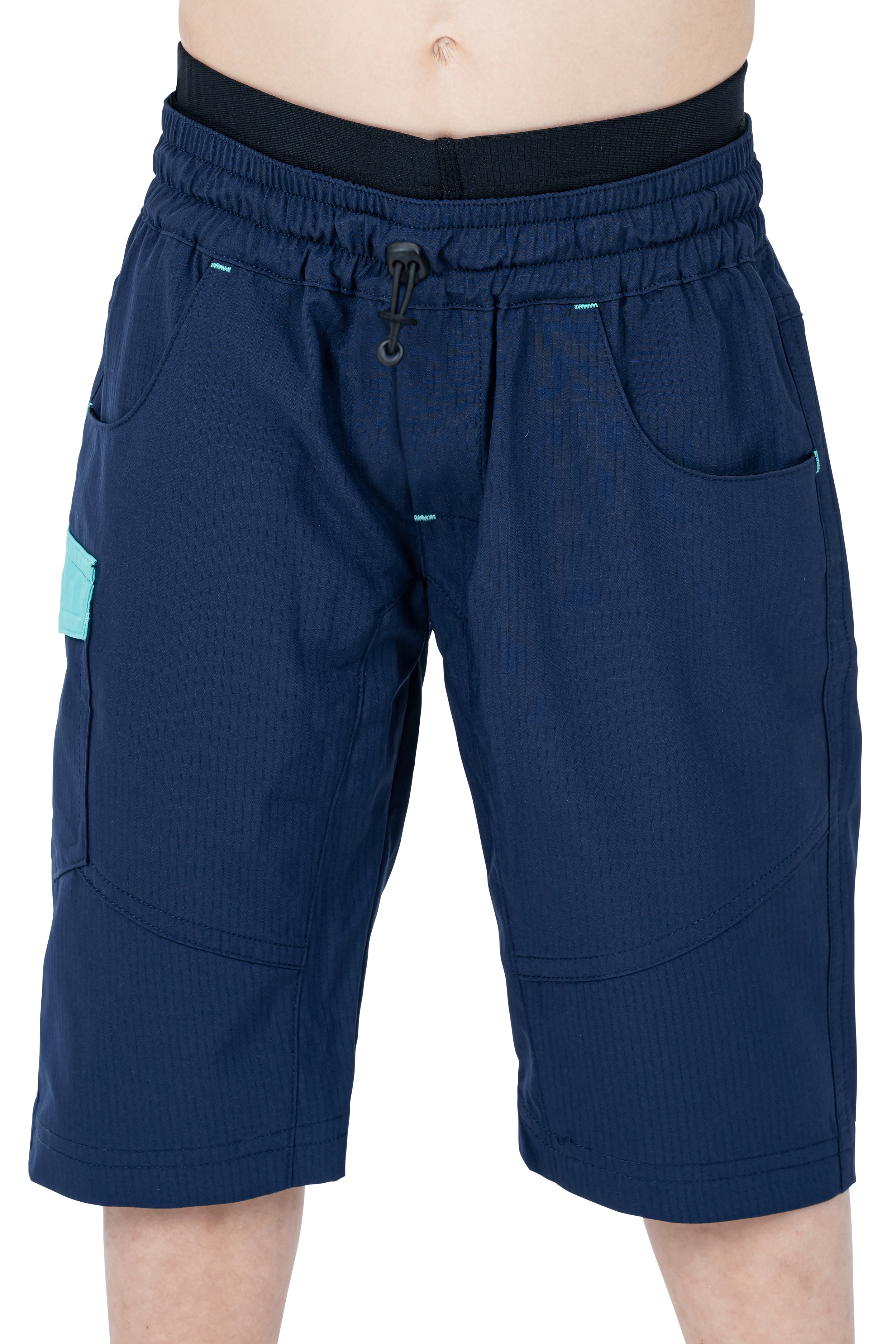 CUBE JUNIOR Baggy Shorts  - blue´n´mint XXL (158/164)