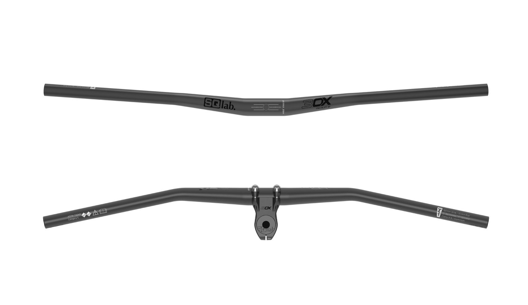 SQlab Lenker 3OX 12° med